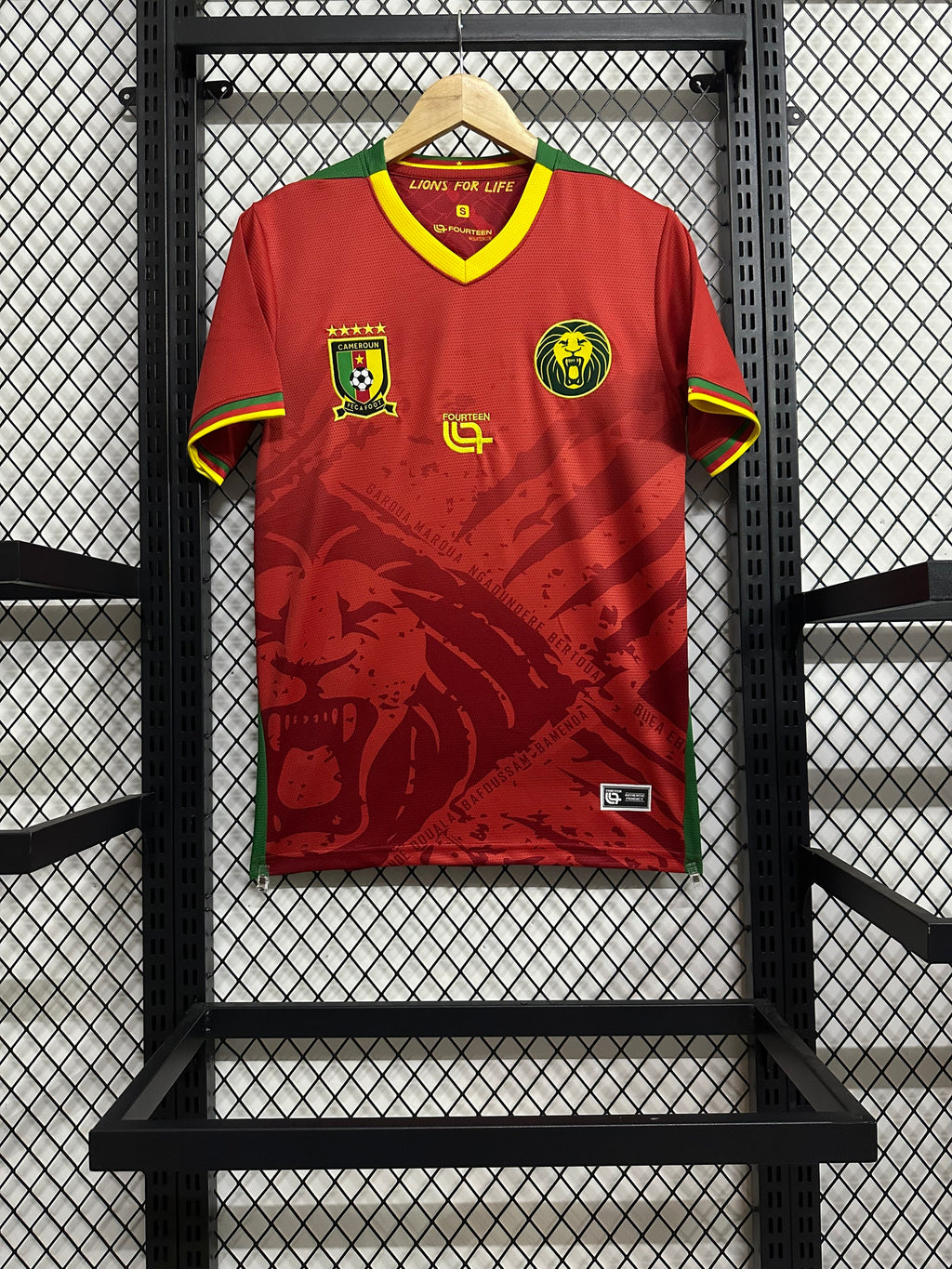 Cameroon National Team 2026 Away Jersey - Men Red