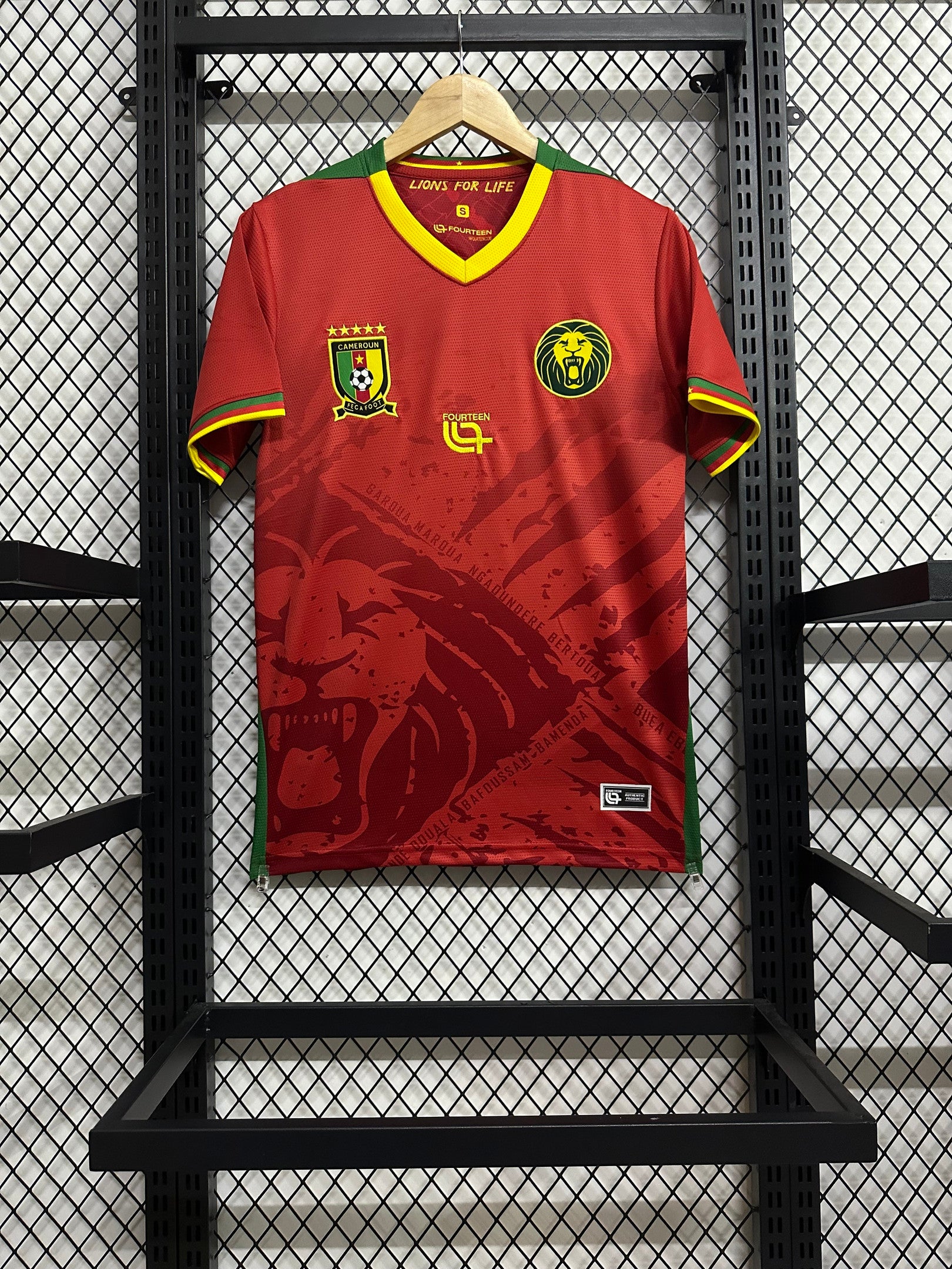 Cameroon National Team 2026 Away Jersey - Men Red