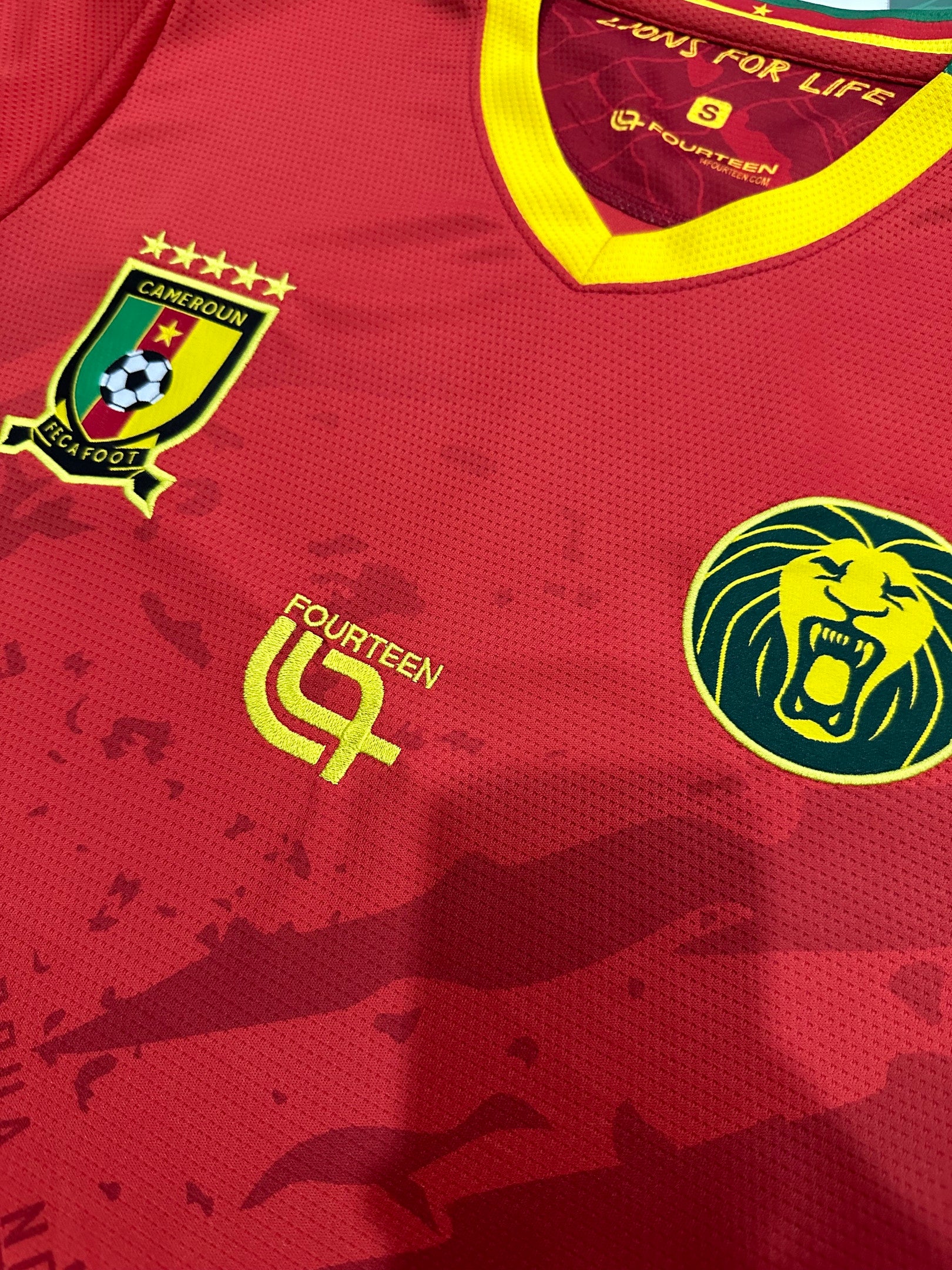 Cameroon National Team 2026 Away Jersey - Men Red