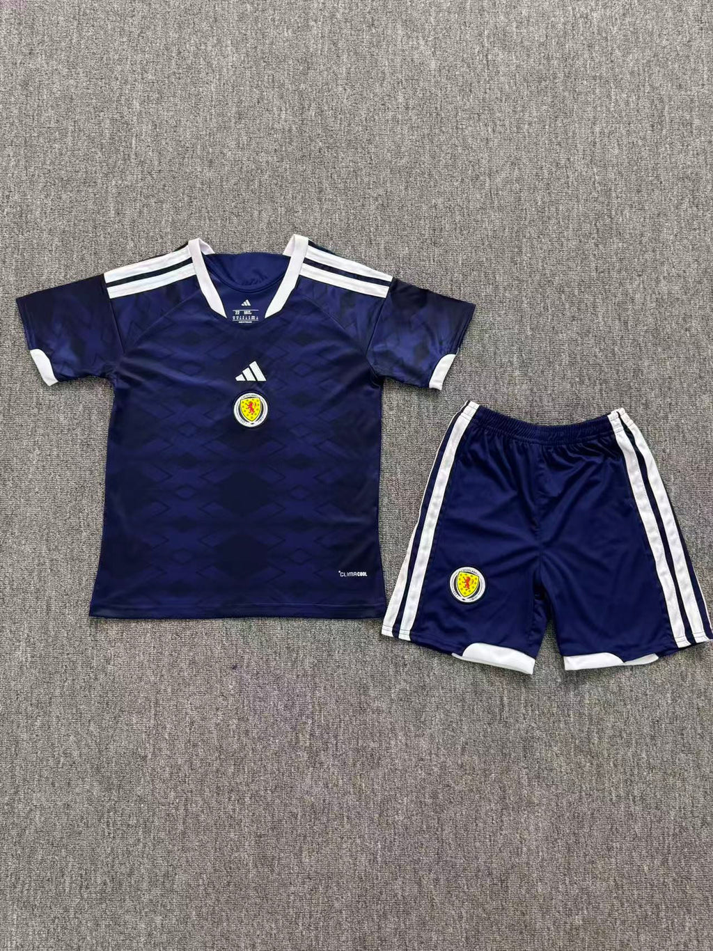 Scotland National Team 2026 World Cup Home Youth Kit - Navy - Children Soccer Set