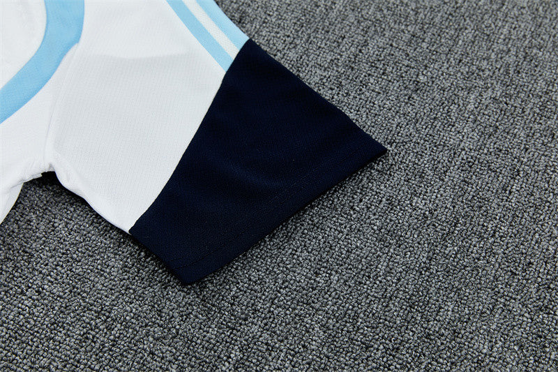 Argentina National Team 2026 World Cup Training Shorts Set – White