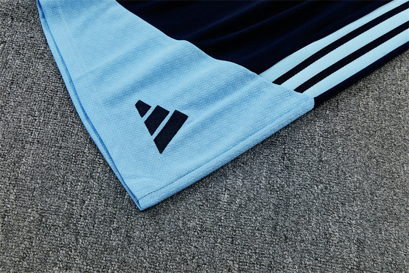 Argentina National Team 2026 World Cup Training Shorts Set – White