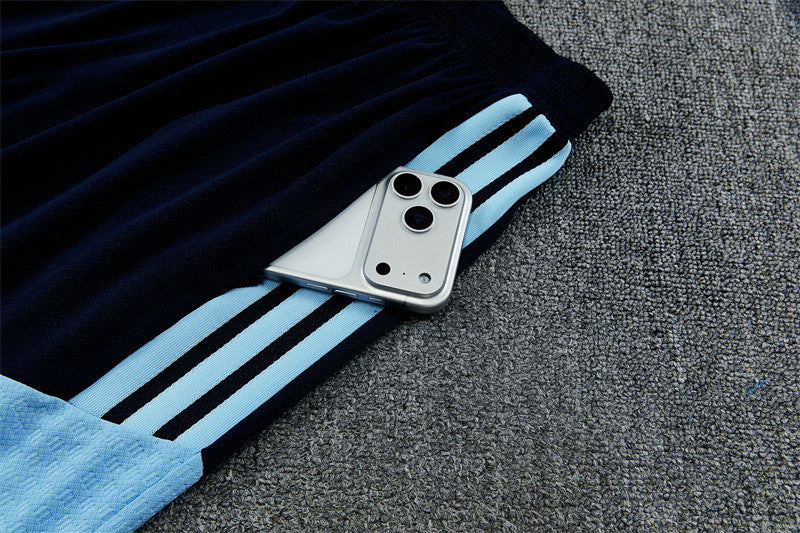 Argentina National Team 2026 World Cup Training Shorts Set – White