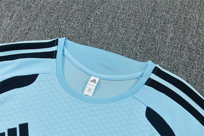 Argentina National Team 2026 World Cup Training Shorts Set – Light Blue