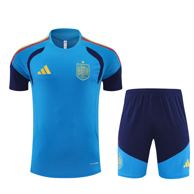 Spain National Team 2026 World Cup Training Shorts Set – Blue