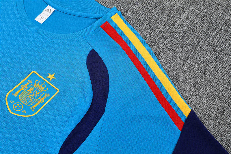 Spain National Team 2026 World Cup Training Shorts Set – Blue