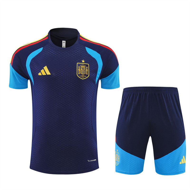 Spain National Team 2026 World Cup Training Shorts Set – Navy