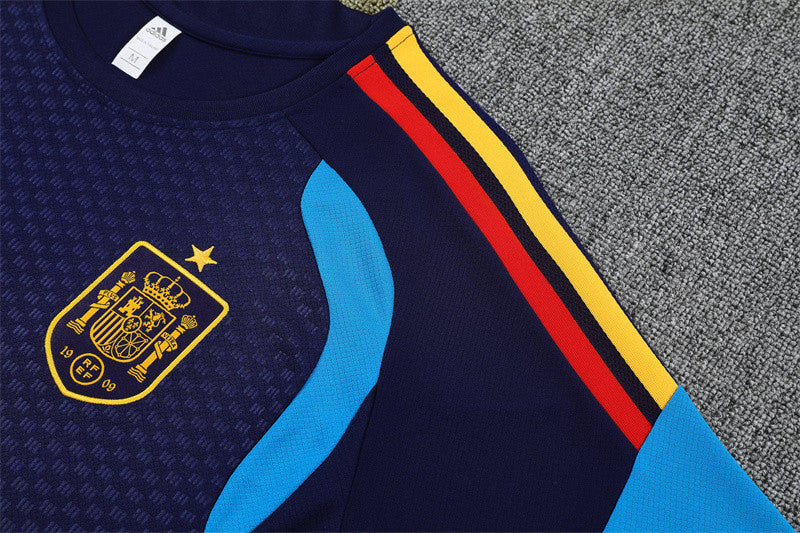 Spain National Team 2026 World Cup Training Shorts Set – Navy