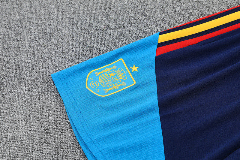 Spain National Team 2026 World Cup Training Shorts Set – Navy