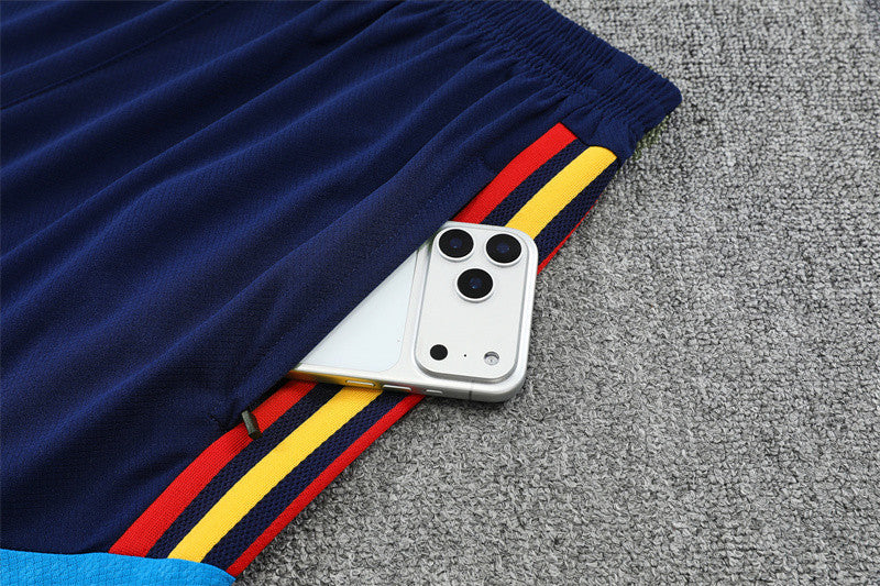Spain National Team 2026 World Cup Training Shorts Set – Navy