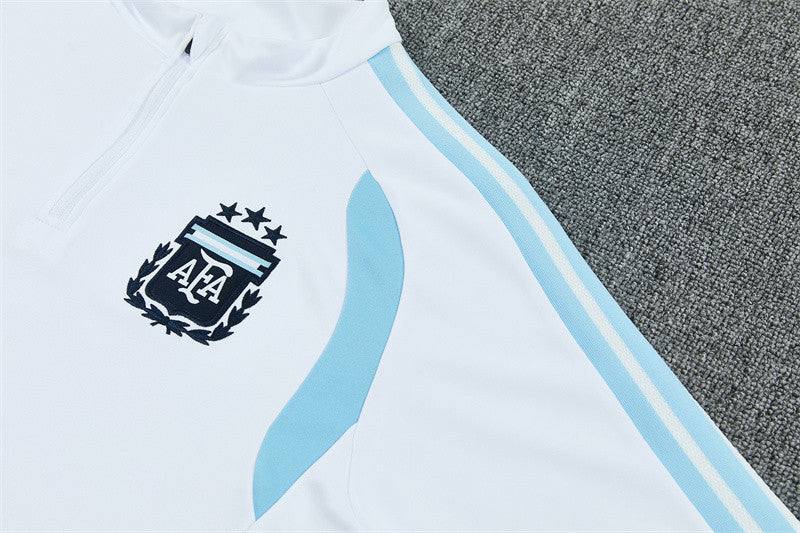 Argentina National Team 2026 World Cup Training Set Tracksuit - White