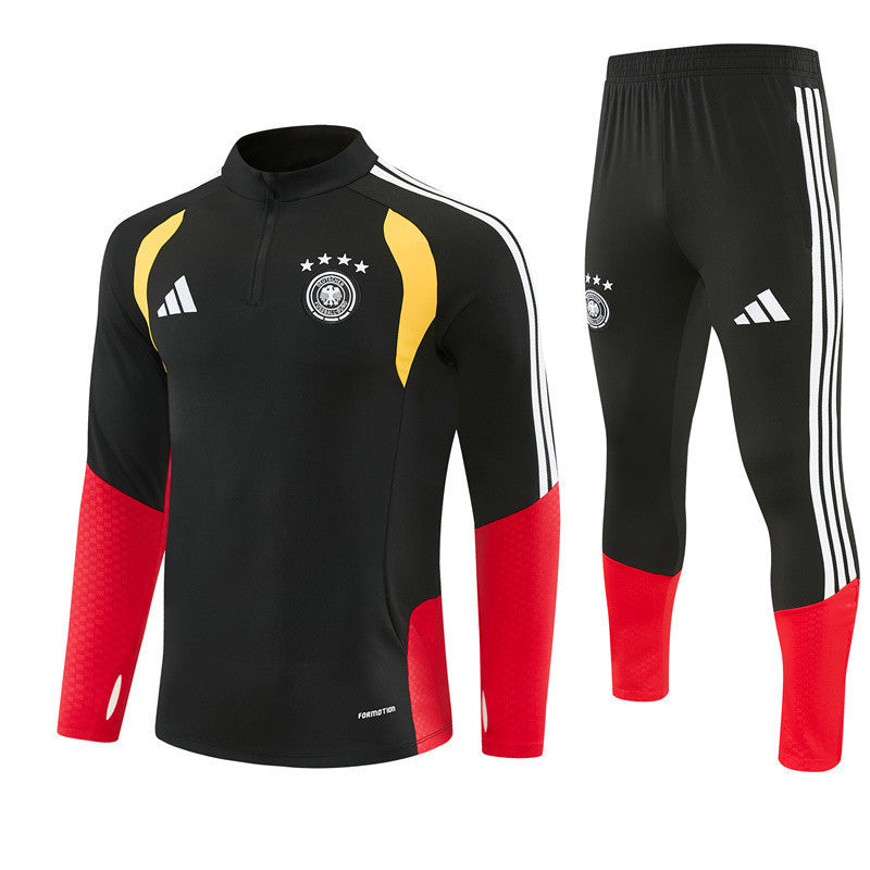 Germany National Team 2026 World Cup Training Set Tracksuit - Black