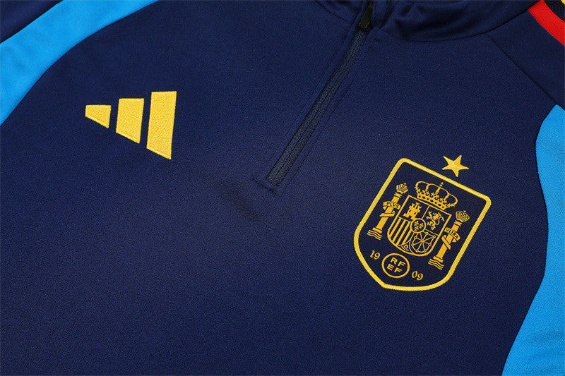 Spain National Team 2026 World Cup Training Set Tracksuit - Navy