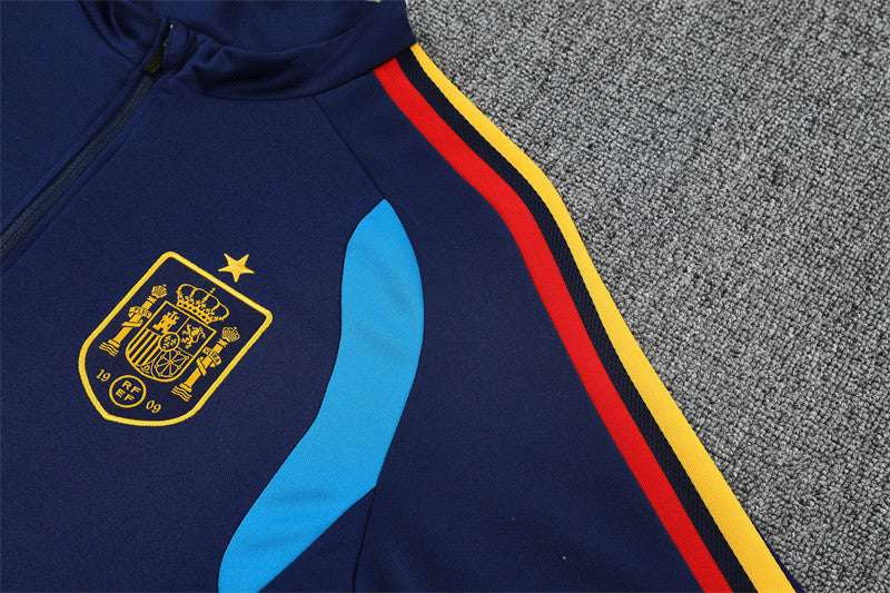 Spain National Team 2026 World Cup Training Set Tracksuit - Navy