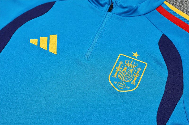 Spain National Team 2026 World Cup Training Set Tracksuit - Blue