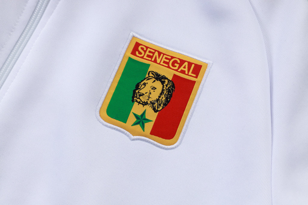 Senegal 2026 Anthem Jacket Set – White – Training Edition
