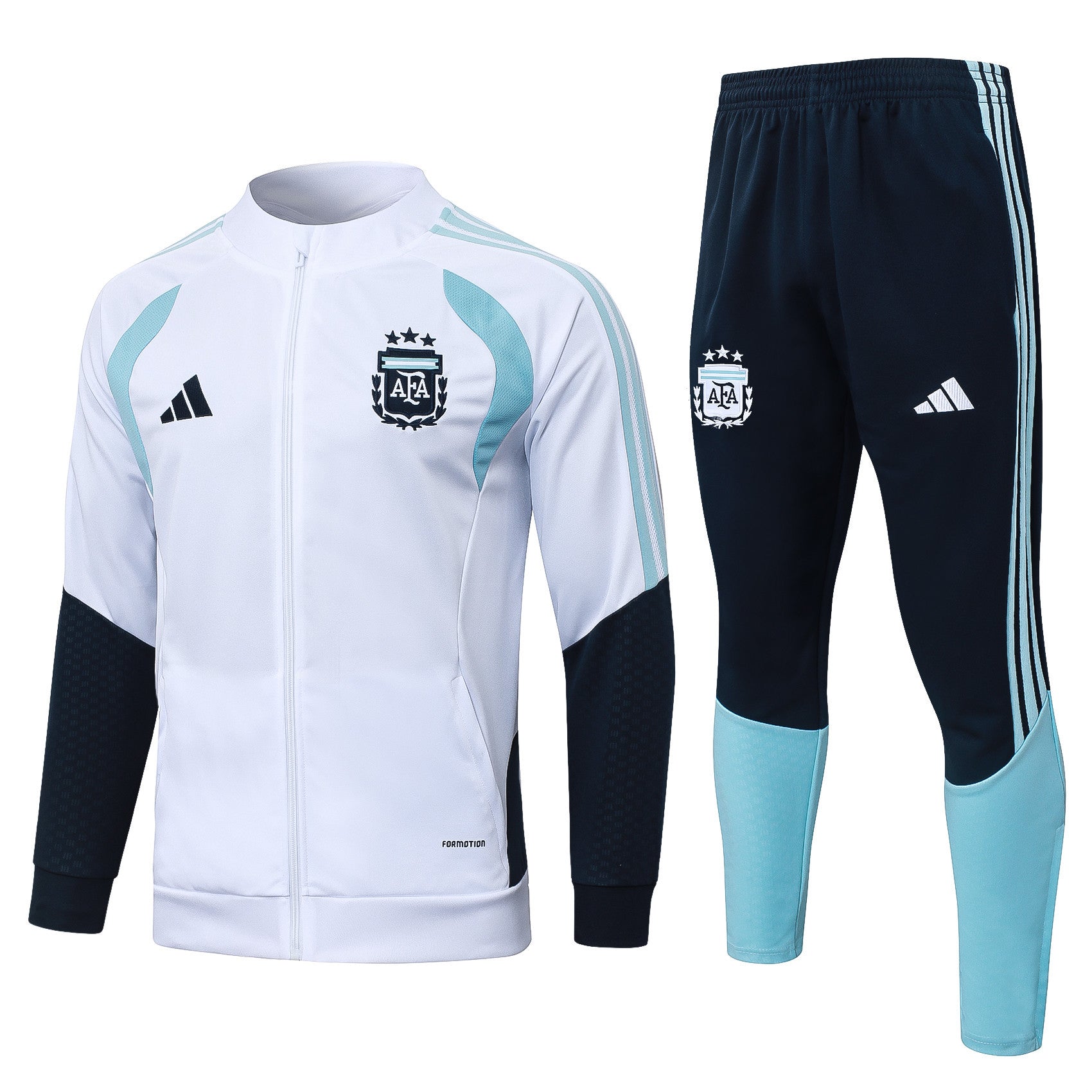 Argentina 2026 Anthem Jacket Set – White – Training Edition