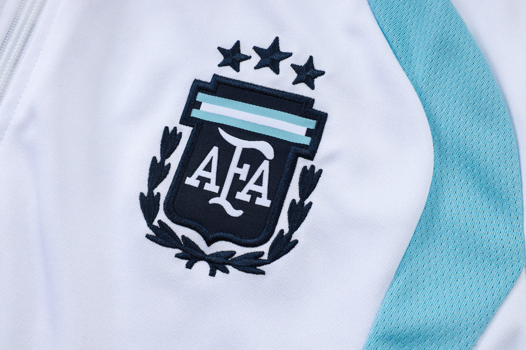 Argentina 2026 Anthem Jacket Set – White – Training Edition