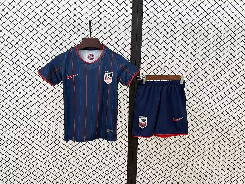 USA National Team 2026 Away Youth Kit - Children Soccer Set