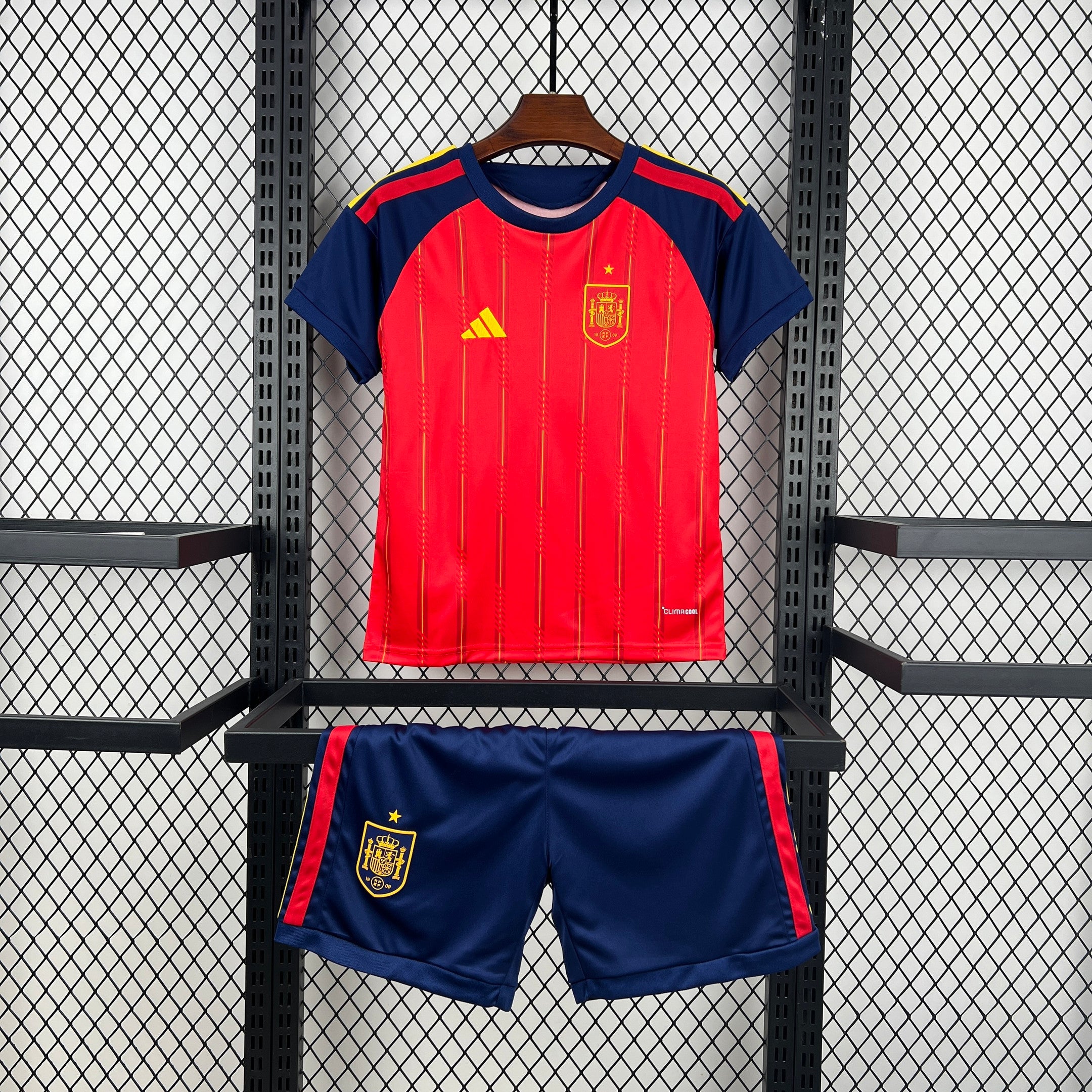 Spain National Team 2026 World Cup Home Youth Kit - Children Soccer Set