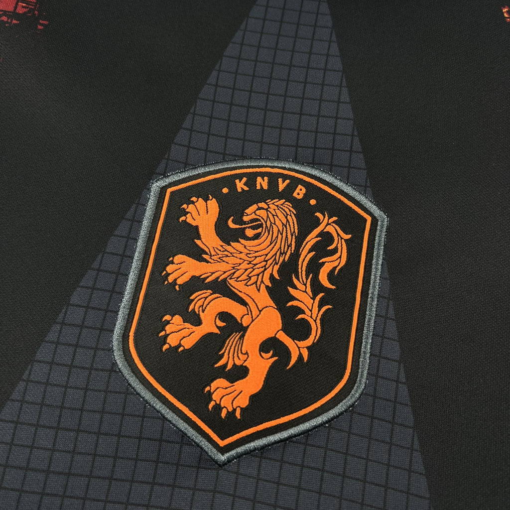 Netherlands 2026 Hollywood Goalkeeper Long Sleeve Jersey - Men Black