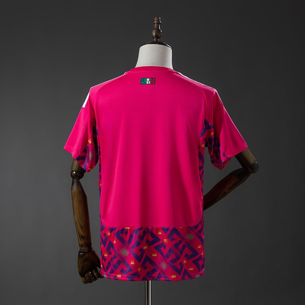 Mexico National Team World Cup 2026 Goalkeeper Jersey - Men Soccer Pink