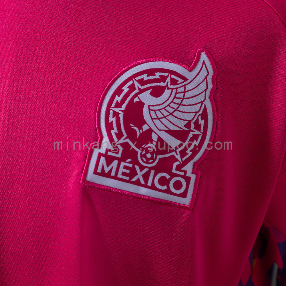 Mexico National Team World Cup 2026 Goalkeeper Jersey - Men Soccer Pink