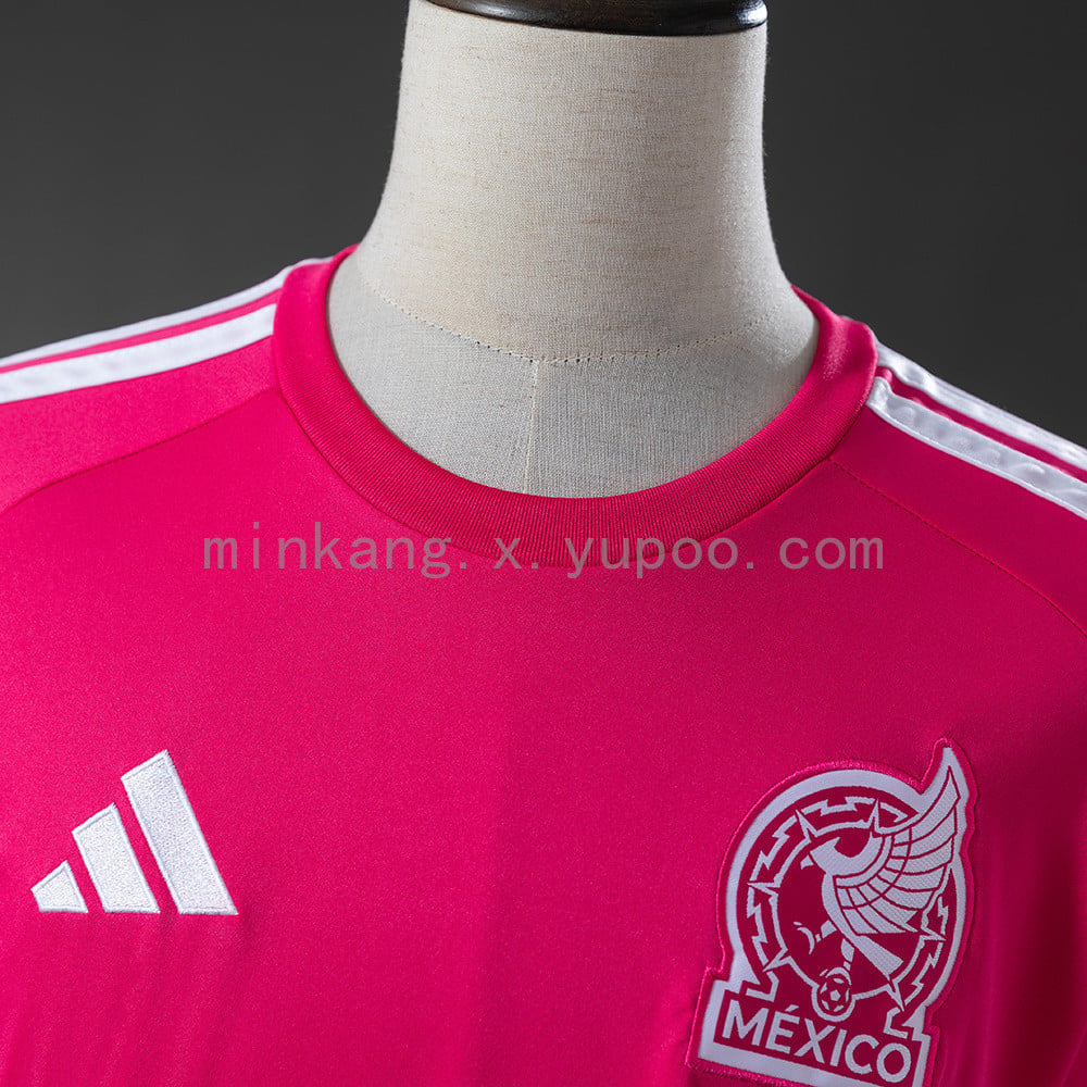 Mexico National Team World Cup 2026 Goalkeeper Jersey - Men Soccer Pink