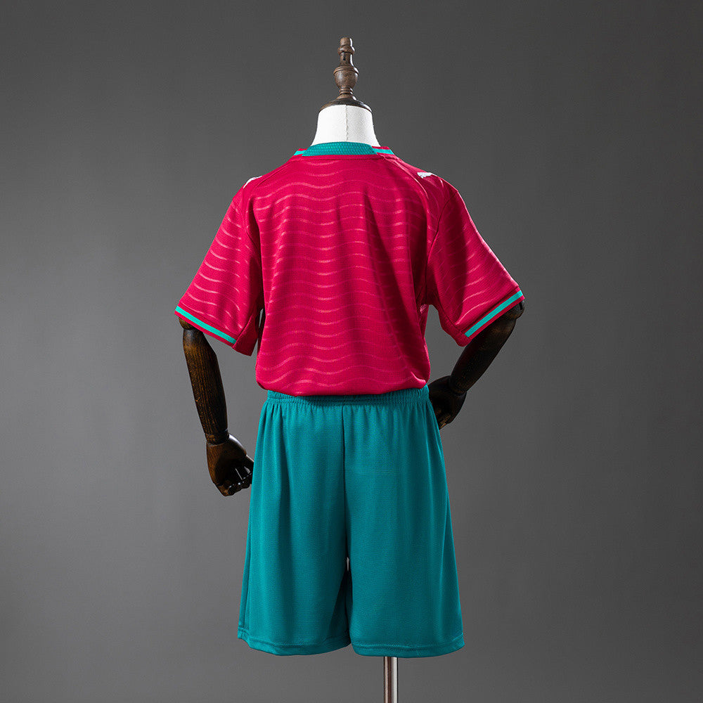 Portugal National Team 2026 World Cup Home Youth Kit - Children Soccer Set