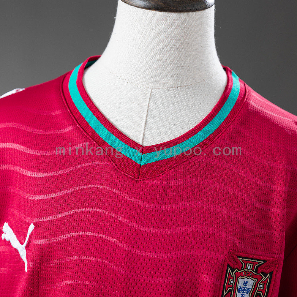 Portugal National Team 2026 World Cup Home Youth Kit - Children Soccer Set