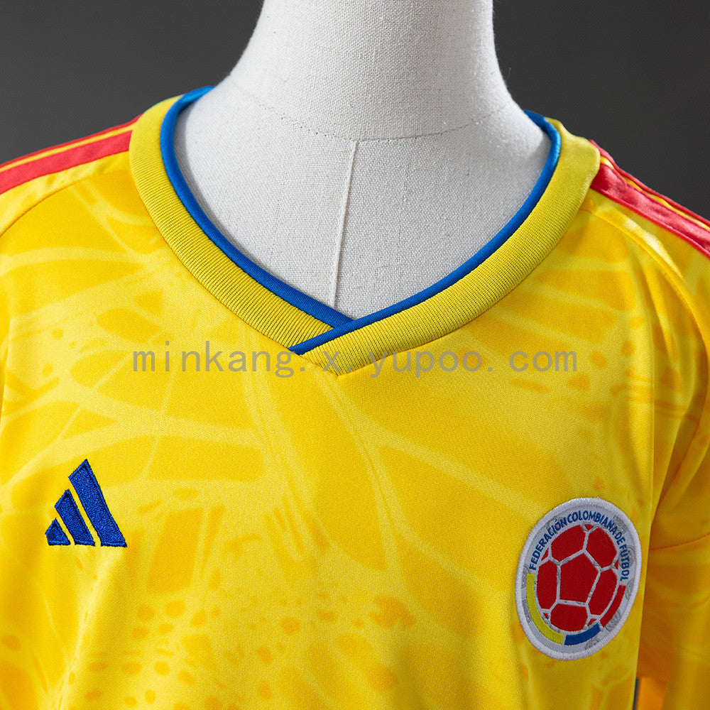 Colombia National Team 2026 World Cup Home Youth Kit - Children Soccer Set