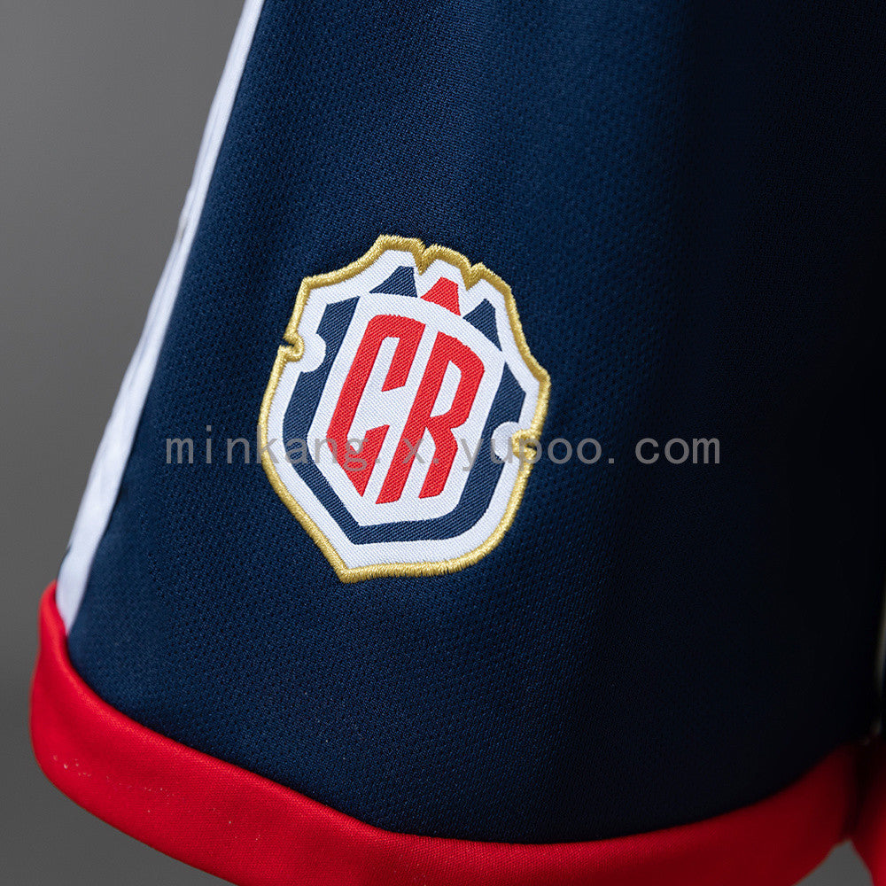 Costa Rica National Team 2026 Home Youth Kit - Children Soccer Set