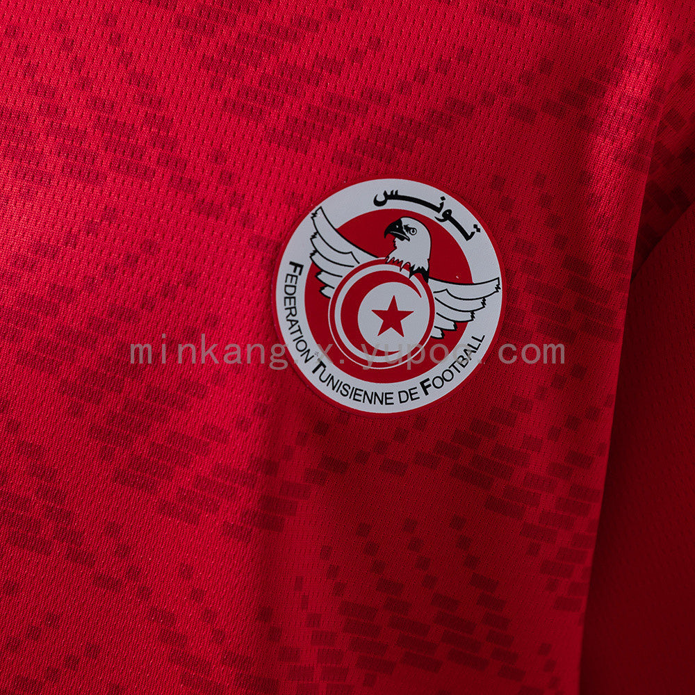 Tunisia National Team 2026 Home Youth Kit - Children Soccer Set