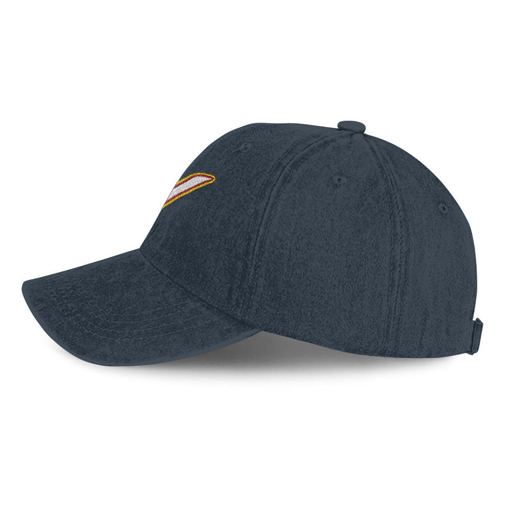Venezuela 2026 World Baseball Classic Printed Graphic Team Logo Baseball Cap - Navy