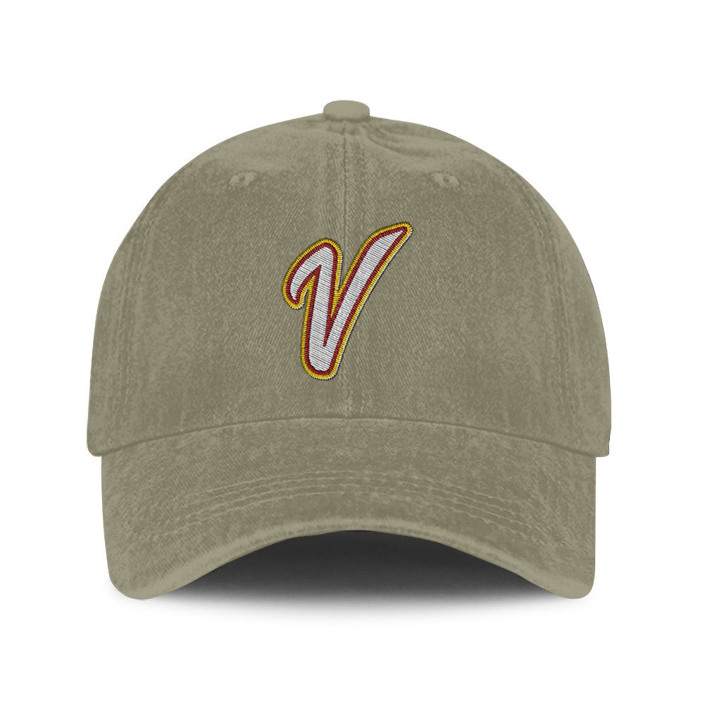 Venezuela 2026 World Baseball Classic Printed Graphic Team Logo Baseball Cap - Beige