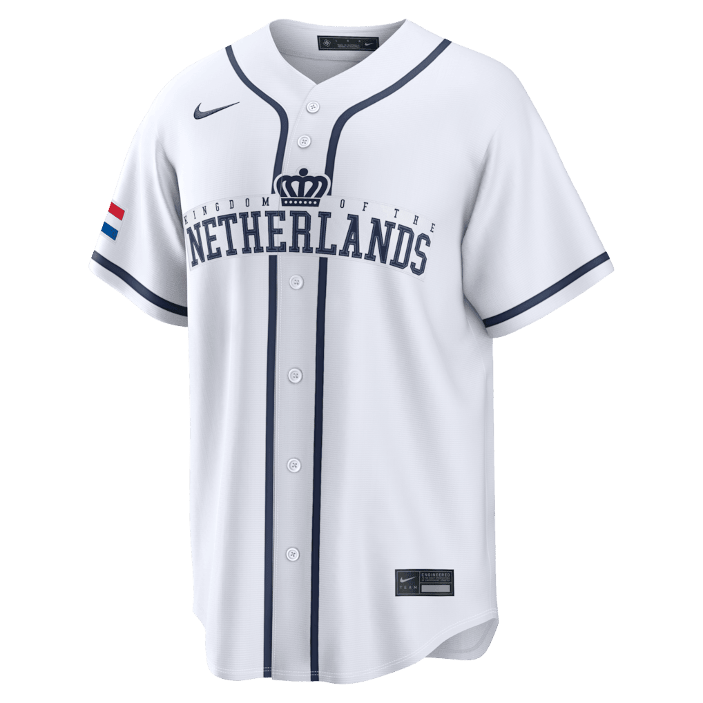 Netherland 2026 World Baseball Classic Road Youth Jersey - White