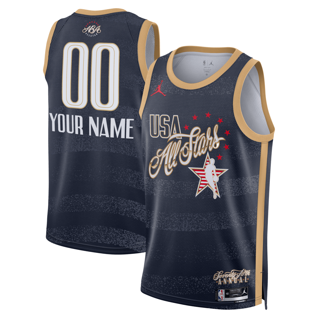 2026 NBA All-Star Game Swingman Custom Unisex Jersey - Navy