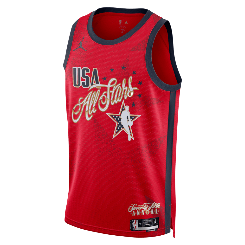 2026 NBA All-Star Game Swingman Custom Unisex Jersey - Red