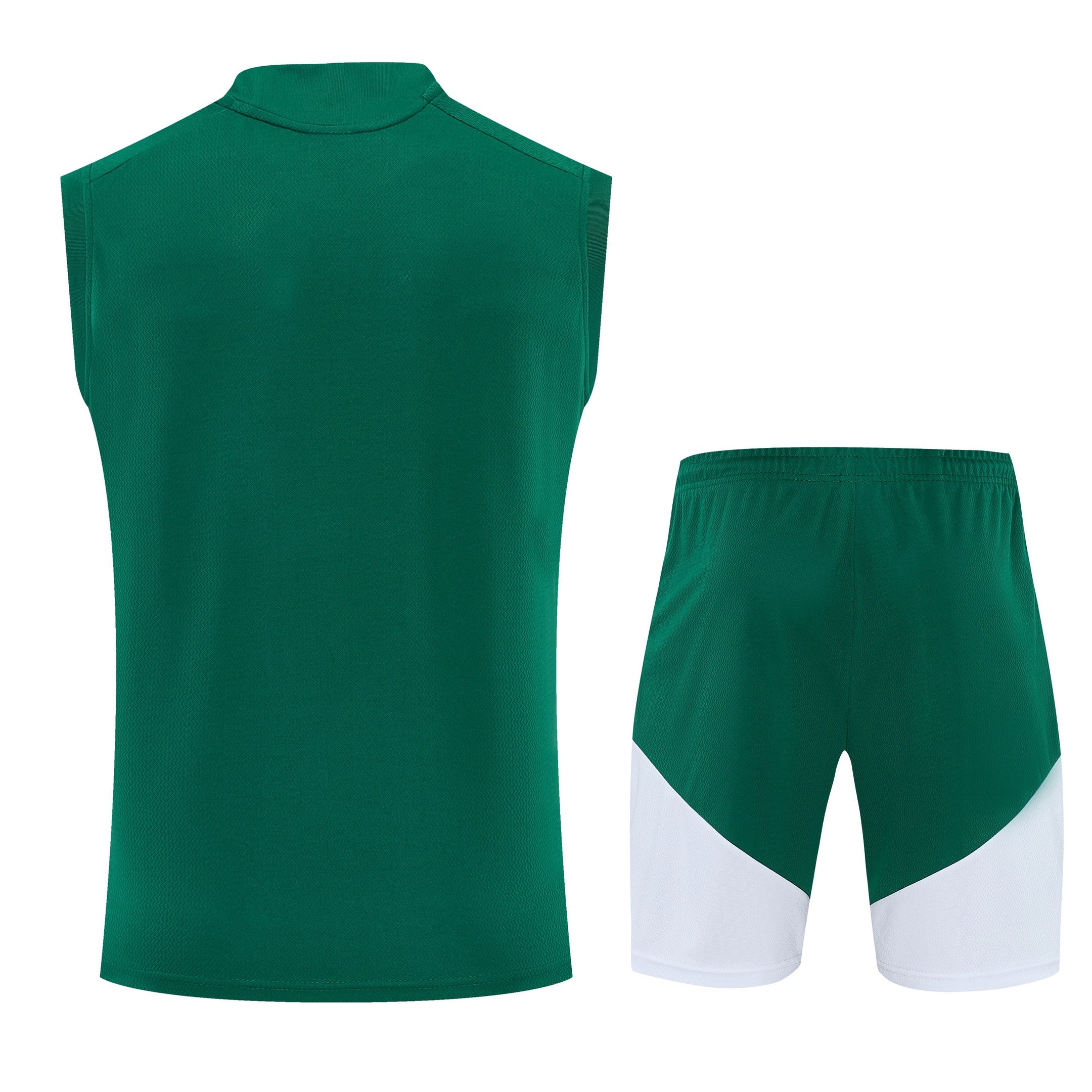 Italy 2026-27 Sleeveless Training Set Men Soccer Kit – Green