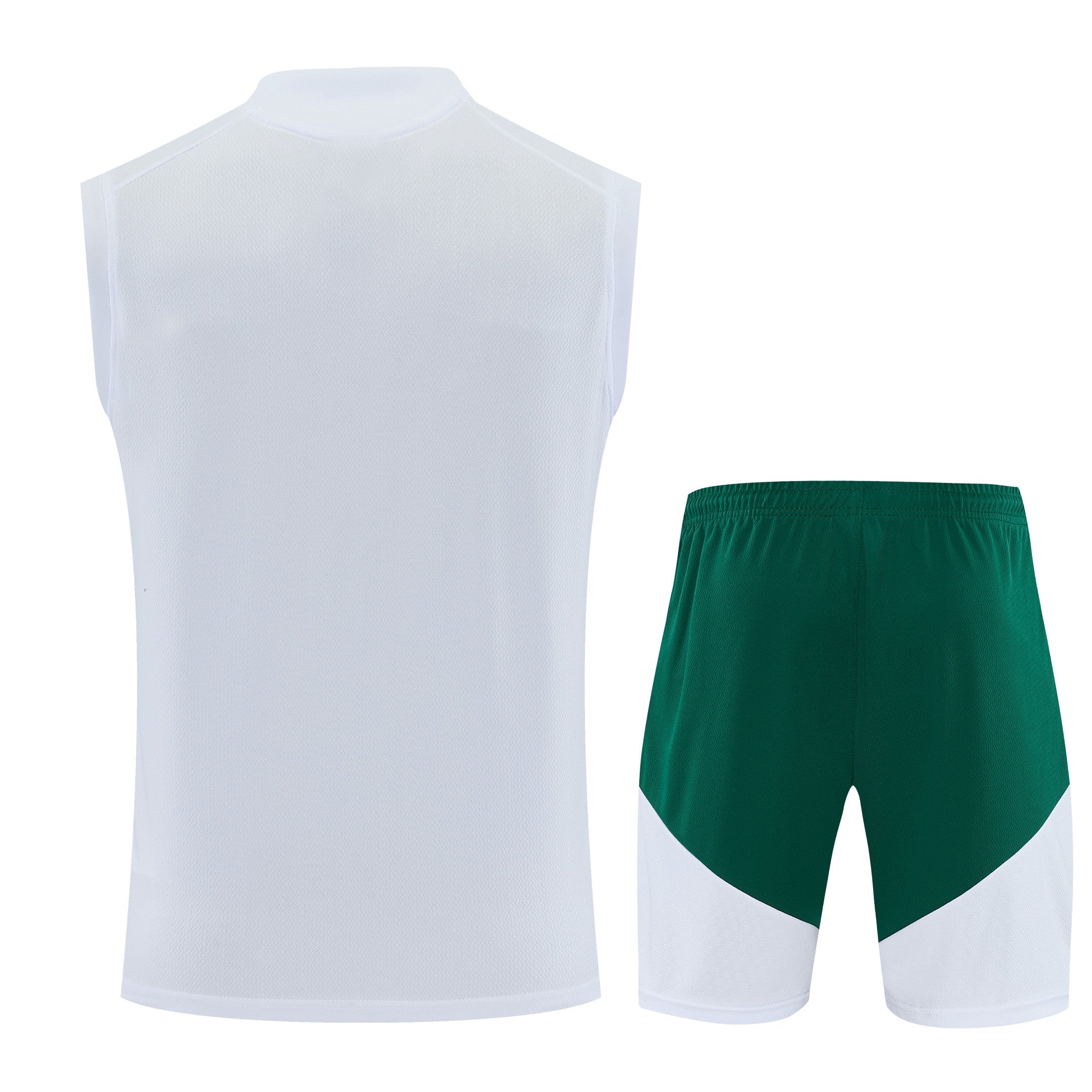 Italy 2026-27 Sleeveless Training Set Men Soccer Kit – White