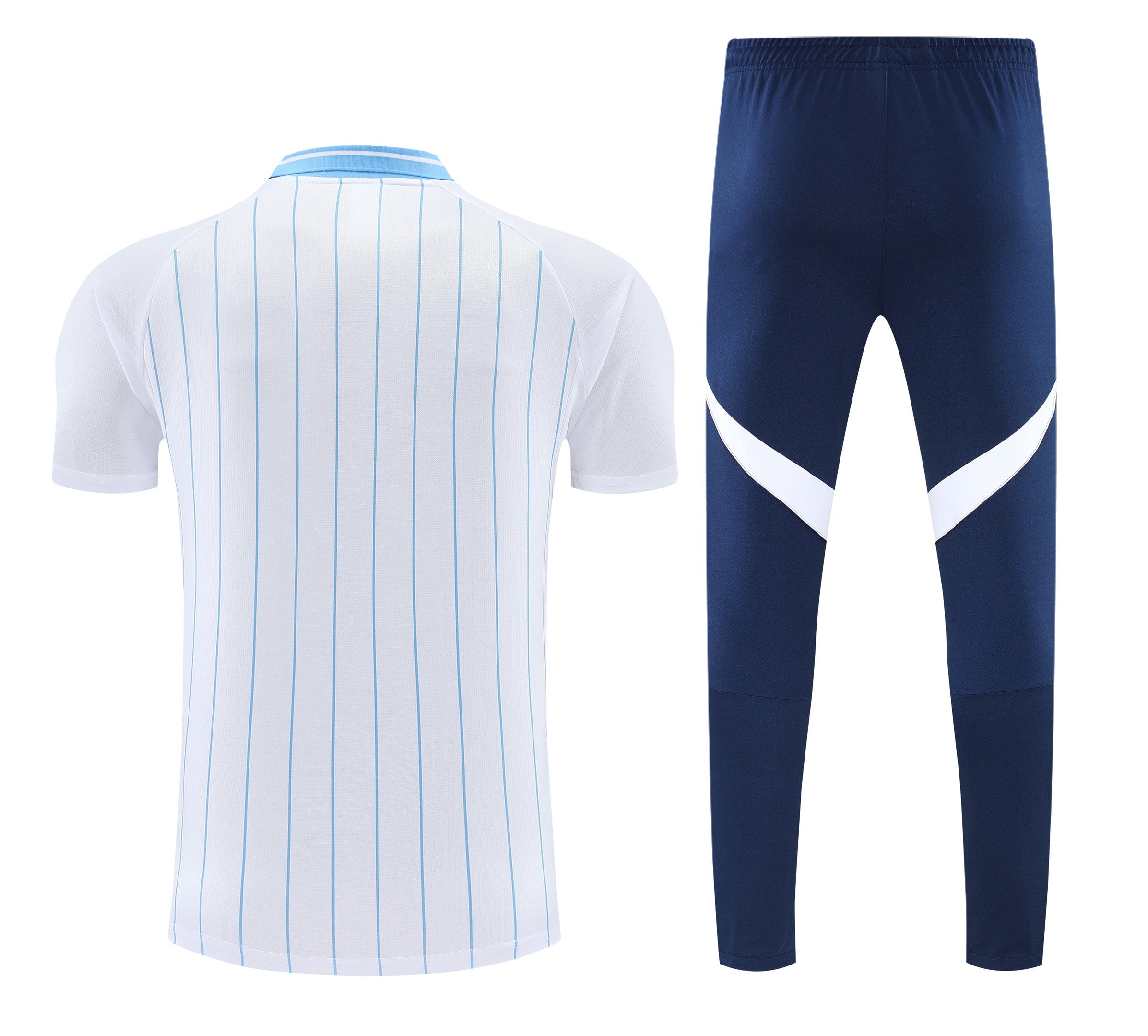 Argentina 2026/27 Men Soccer Polo Training Tracksuit Set – White
