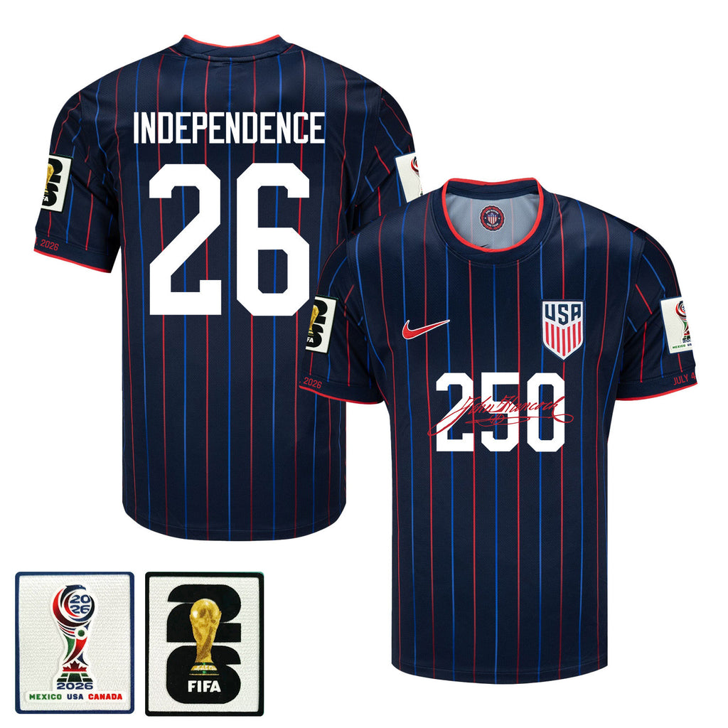 USMNT 2026 Away Soccer Jersey - Independence 26 Patriotic July 4th - Men
