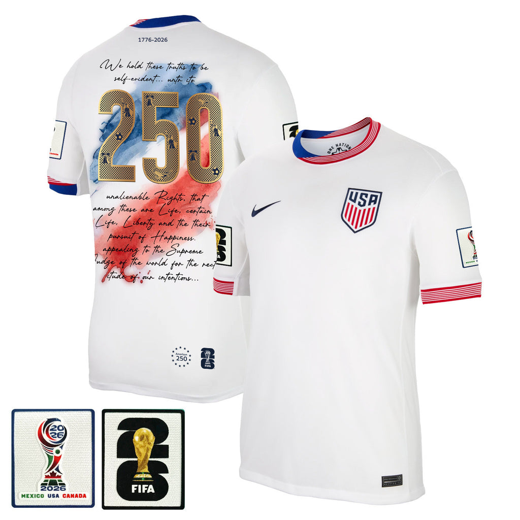 USMNT 2026 Home Soccer Jersey - USA Freedom Heritage Design