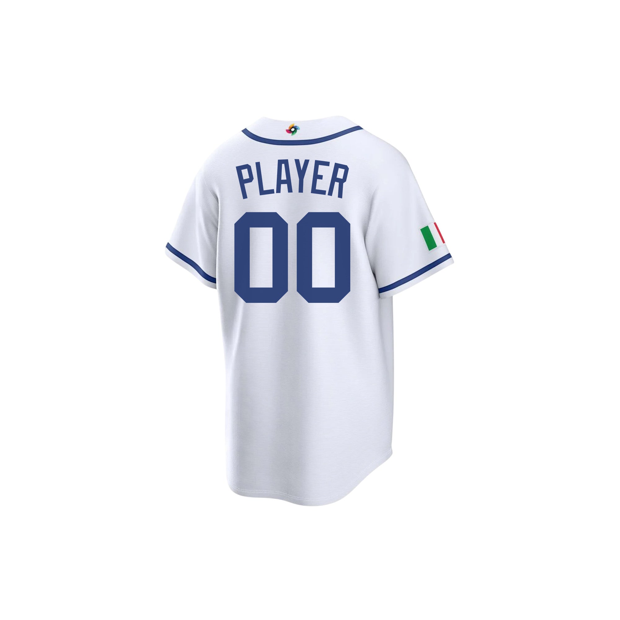 Italia 2026 World Baseball Classic Home Jersey - Customized - White