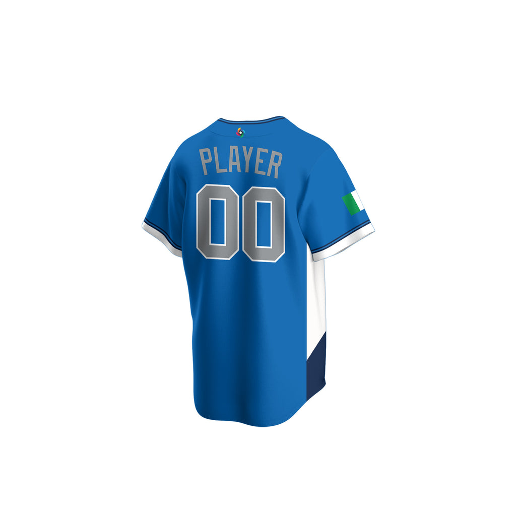 Italia 2026 World Baseball Classic Road Youth Jersey - Customized - Royal