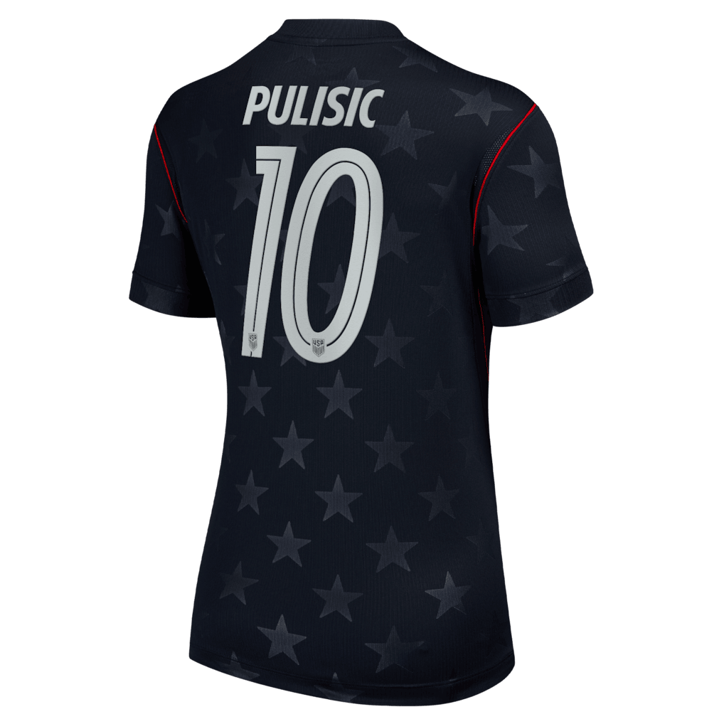 Christian Pulisic 10 USMNT Women's 2026 Away Stadium Jersey - Blue
