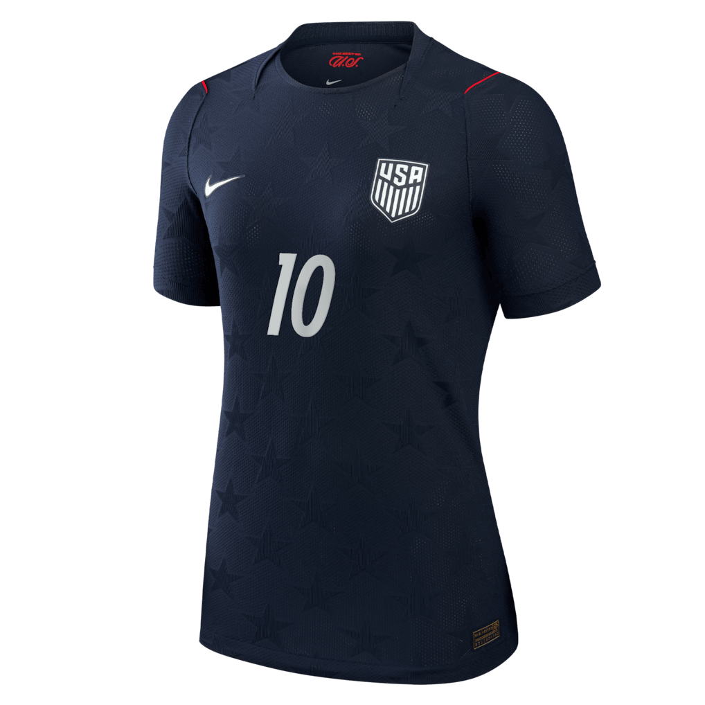 Christian Pulisic 10 USMNT Women's 2026 Away Match Jersey - Blue