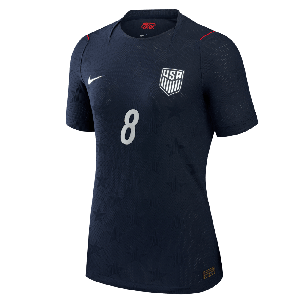 Weston McKennie 8 USMNT Women's 2026 Away Match Jersey - Blue