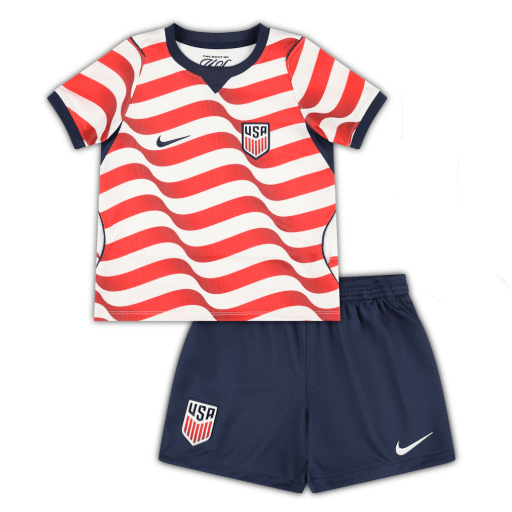 USMNT 2026 Home Stadium Youth Kit Set - White
