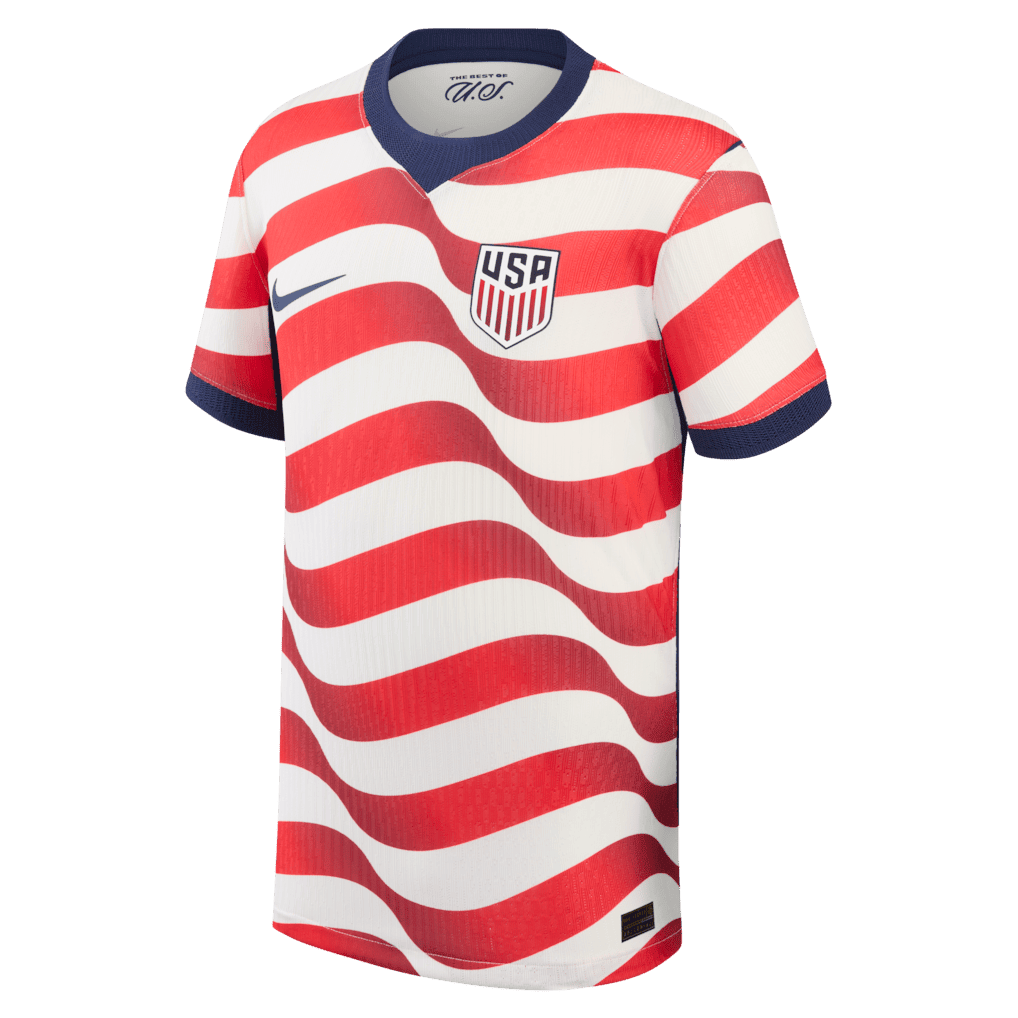 Folarin Balogun 20 USMNT Youth 2026 Home Match Jersey - White